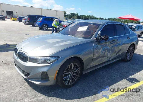 2024 BMW 3 Series 330I xDrive из США, поврежденный, VIN 3MW89FF03R8E67383